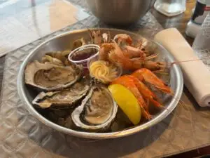 Boulogne seafood platter