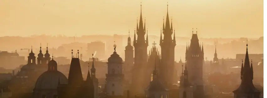 September breaks Prague Czech Republic